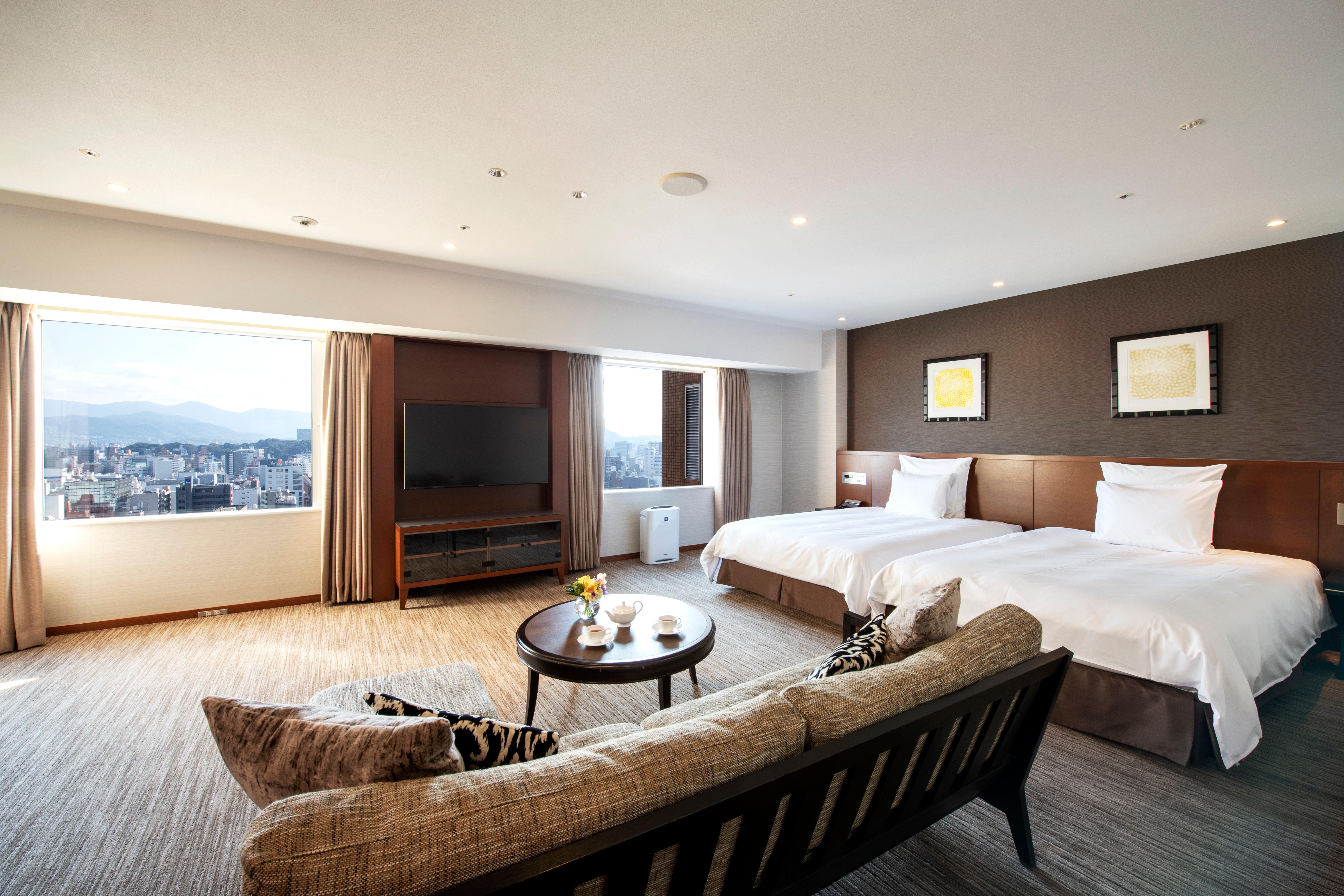 Hotel Ana Crowne Plaza Hiroshima By Ihg Zewnętrze zdjęcie
