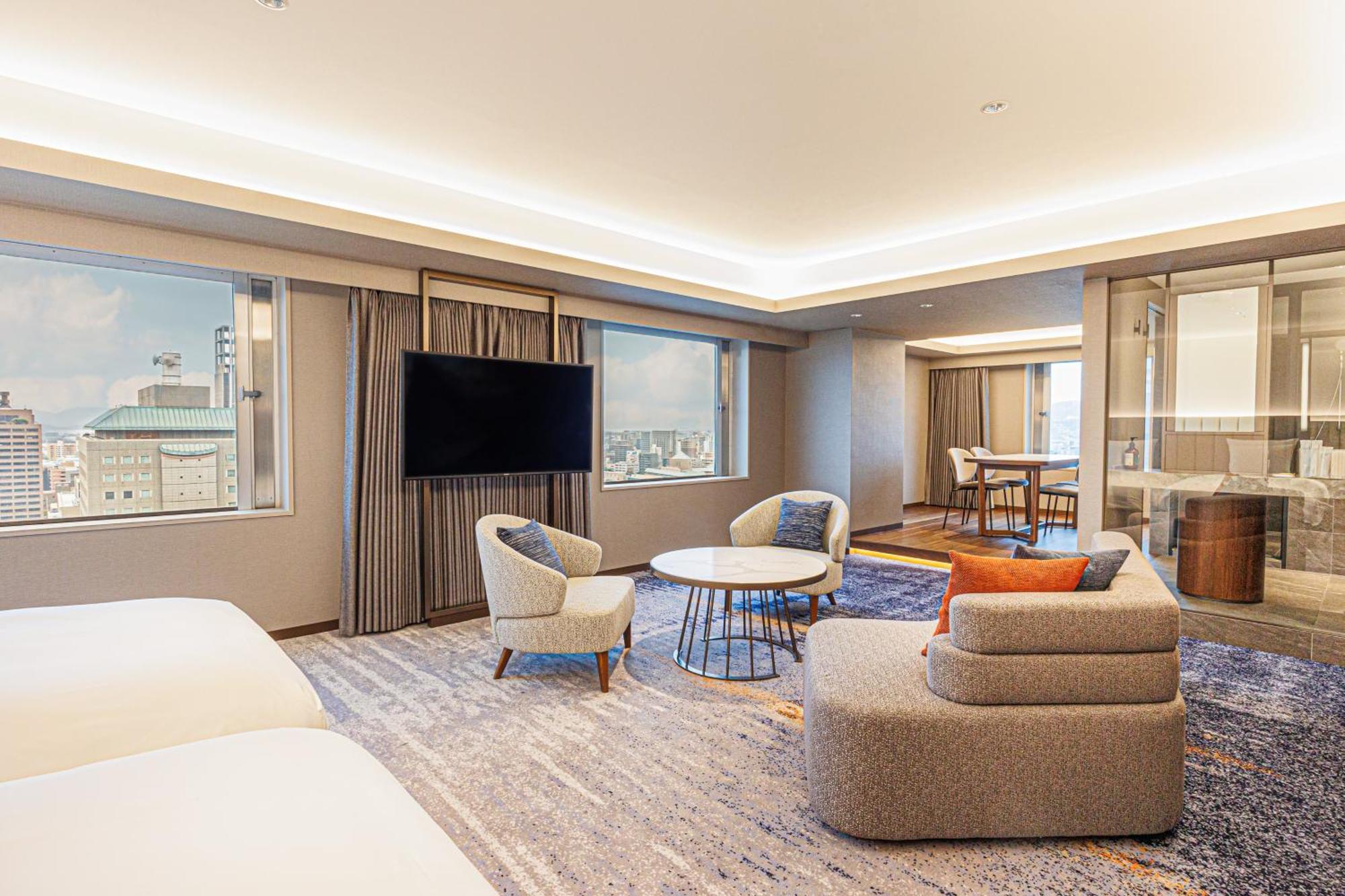 Hotel Ana Crowne Plaza Hiroshima By Ihg Zewnętrze zdjęcie
